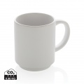 Ceramic stackable mug 180ml, white