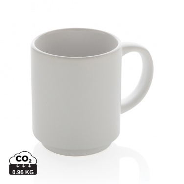 Logotrade promotional products photo of: Ceramic stackable mug 180ml