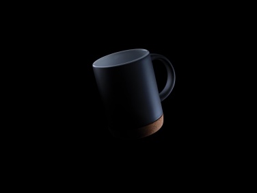 Logo trade promotional gifts picture of: Ceramic mug with cork base 280ml