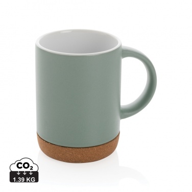 Logotrade promotional product image of: Ceramic mug with cork base 280ml