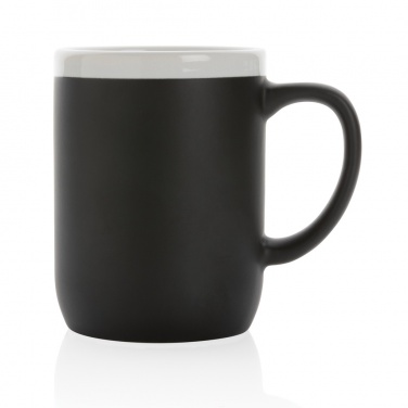 Logotrade promotional product image of: Ceramic mug with white rim 300ml