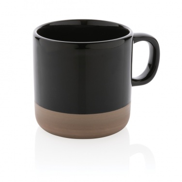 Logo trade promotional gifts picture of: Glazed ceramic mug 360ml