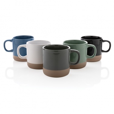 Logo trade promotional item photo of: Glazed ceramic mug 360ml