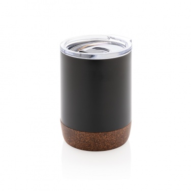 Logo trade promotional item photo of: RCS Re-steel cork small vacuum coffee mug