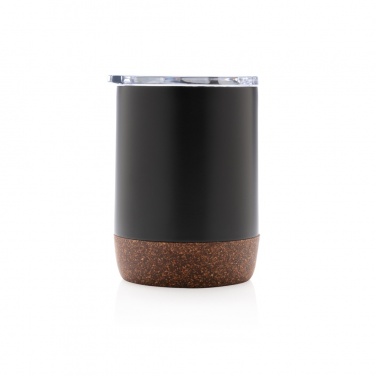 Logo trade corporate gift photo of: RCS Re-steel cork small vacuum coffee mug