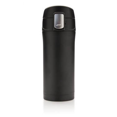 Logotrade promotional merchandise image of: RCS Recycled stainless steel easy lock vacuum mug