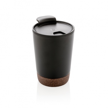 Logotrade promotional giveaway picture of: GRS RPP stainless steel cork coffee tumbler