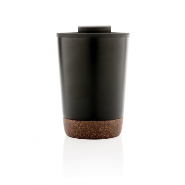 Logotrade promotional item image of: GRS RPP stainless steel cork coffee tumbler