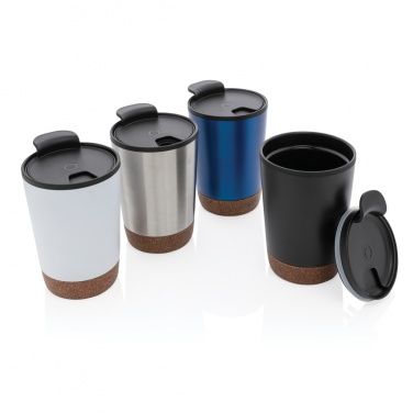 Logotrade advertising products photo of: GRS RPP stainless steel cork coffee tumbler