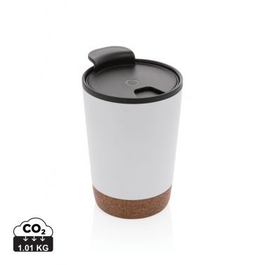 Logo trade promotional items image of: GRS RPP stainless steel cork coffee tumbler