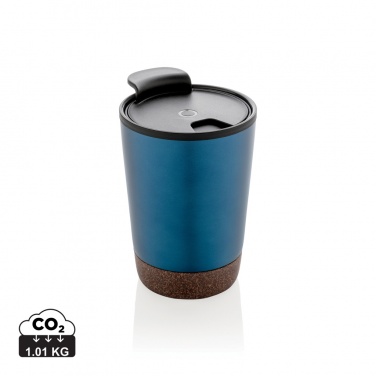 Logo trade business gift photo of: GRS RPP stainless steel cork coffee tumbler