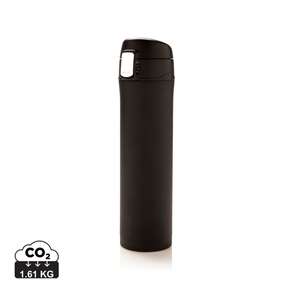 Logo trade promotional merchandise image of: RCS Re-steel easy lock vacuum flask