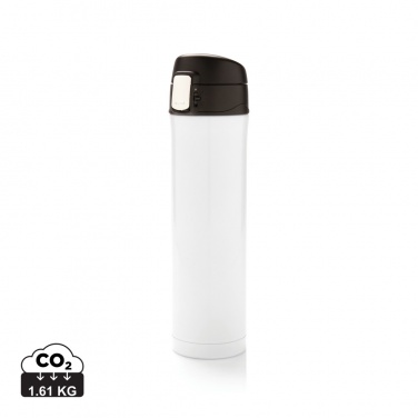 Logo trade promotional merchandise image of: RCS Re-steel easy lock vacuum flask