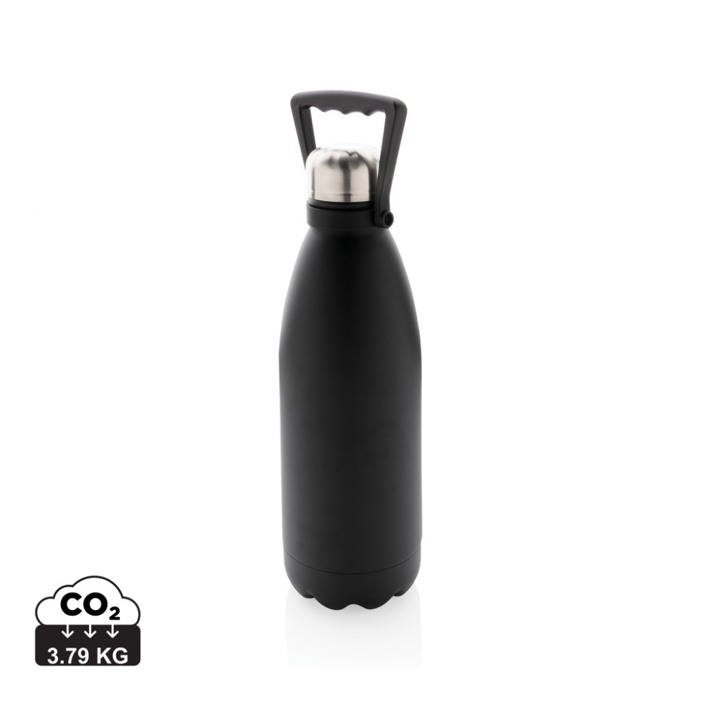 Logotrade business gift image of: RCS Recycled stainless steel large vacuum bottle 1.5L