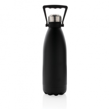 Logotrade promotional products photo of: RCS Recycled stainless steel large vacuum bottle 1.5L