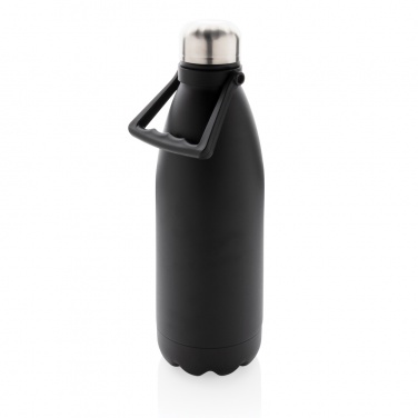 Logotrade promotional products photo of: RCS Recycled stainless steel large vacuum bottle 1.5L