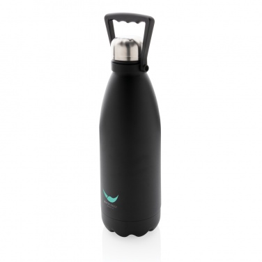 Logotrade promotional giveaway image of: RCS Recycled stainless steel large vacuum bottle 1.5L