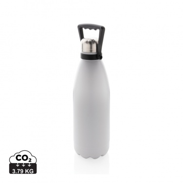 Logotrade business gift image of: RCS Recycled stainless steel large vacuum bottle 1.5L