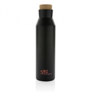 Logotrade promotional gift image of: Gaia RCS certified recycled stainless steel vacuum bottle