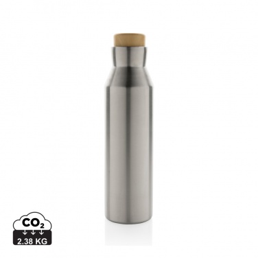 Logotrade business gift image of: Gaia RCS certified recycled stainless steel vacuum bottle