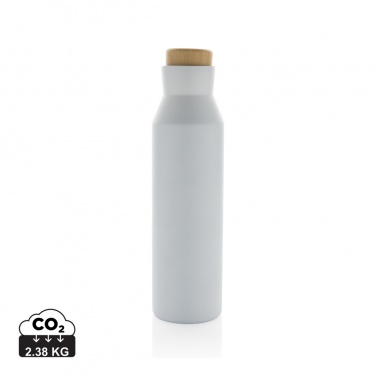 Logo trade promotional merchandise picture of: Gaia RCS certified recycled stainless steel vacuum bottle