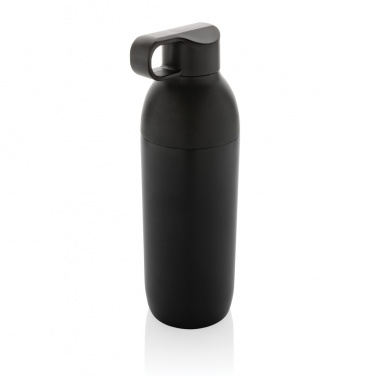 Logo trade business gifts image of: Flow RCS recycled stainless steel vacuum bottle