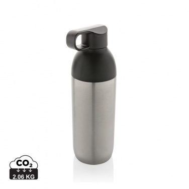 Logo trade corporate gifts image of: Flow RCS recycled stainless steel vacuum bottle