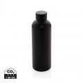 RCS Recycled stainless steel Impact vacuum bottle, black