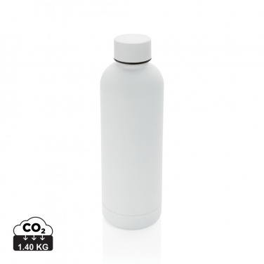 Logo trade promotional items image of: RCS Recycled stainless steel Impact vacuum bottle