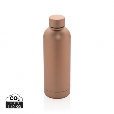 Logotrade promotional giveaway image of: RCS Recycled stainless steel Impact vacuum bottle