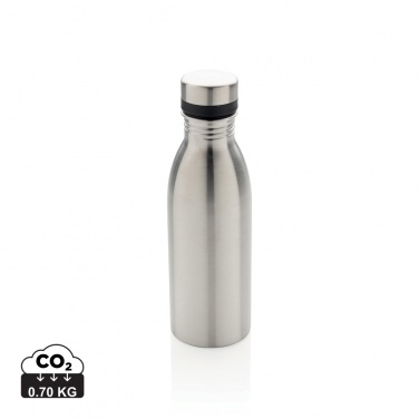 Logotrade promotional gift image of: RCS Recycled stainless steel deluxe water bottle