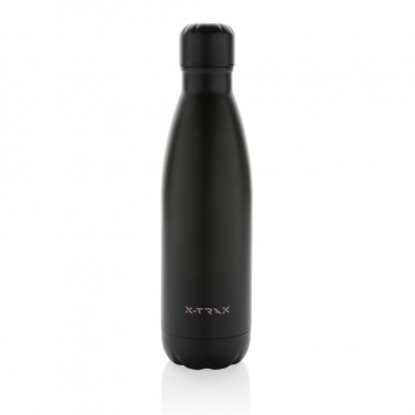 Logo trade corporate gifts picture of: Eureka RCS certified re-steel single wall water bottle