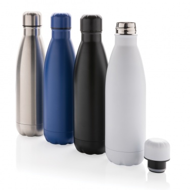 Logotrade promotional product picture of: Eureka RCS certified re-steel single wall water bottle