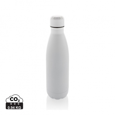 Logo trade promotional giveaway photo of: Eureka RCS certified re-steel single wall water bottle