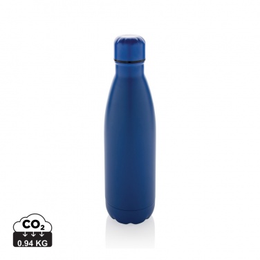 Logo trade promotional items image of: Eureka RCS certified re-steel single wall water bottle