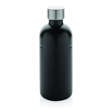 Logo trade promotional item photo of: Soda RCS certified re-steel carbonated drinking bottle