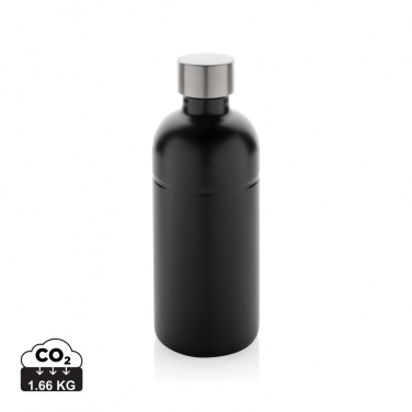 Logo trade promotional gifts picture of: Soda RCS certified re-steel carbonated drinking bottle