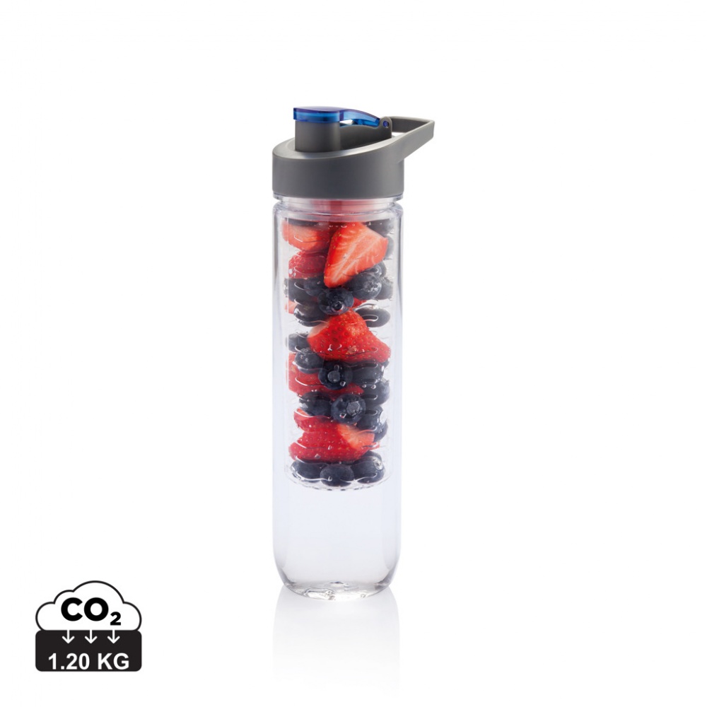 Logo trade corporate gifts image of: Water bottle with infuser