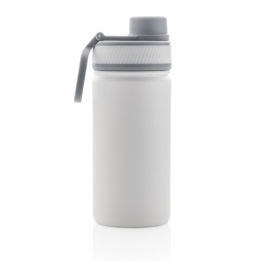 Logo trade corporate gifts image of: Vacuum stainless steel bottle with sports lid 550ml