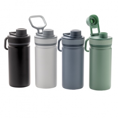 Logotrade promotional merchandise image of: Vacuum stainless steel bottle with sports lid 550ml