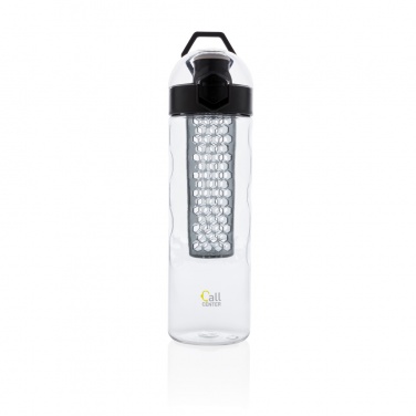 Logo trade business gift photo of: Honeycomb lockable leak proof infuser bottle