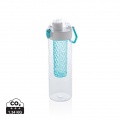 Honeycomb lockable leak proof infuser bottle, turquoise