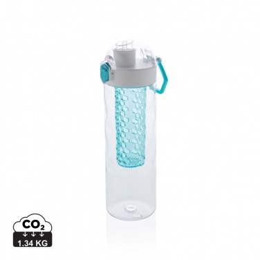 Logo trade promotional merchandise picture of: Honeycomb lockable leak proof infuser bottle