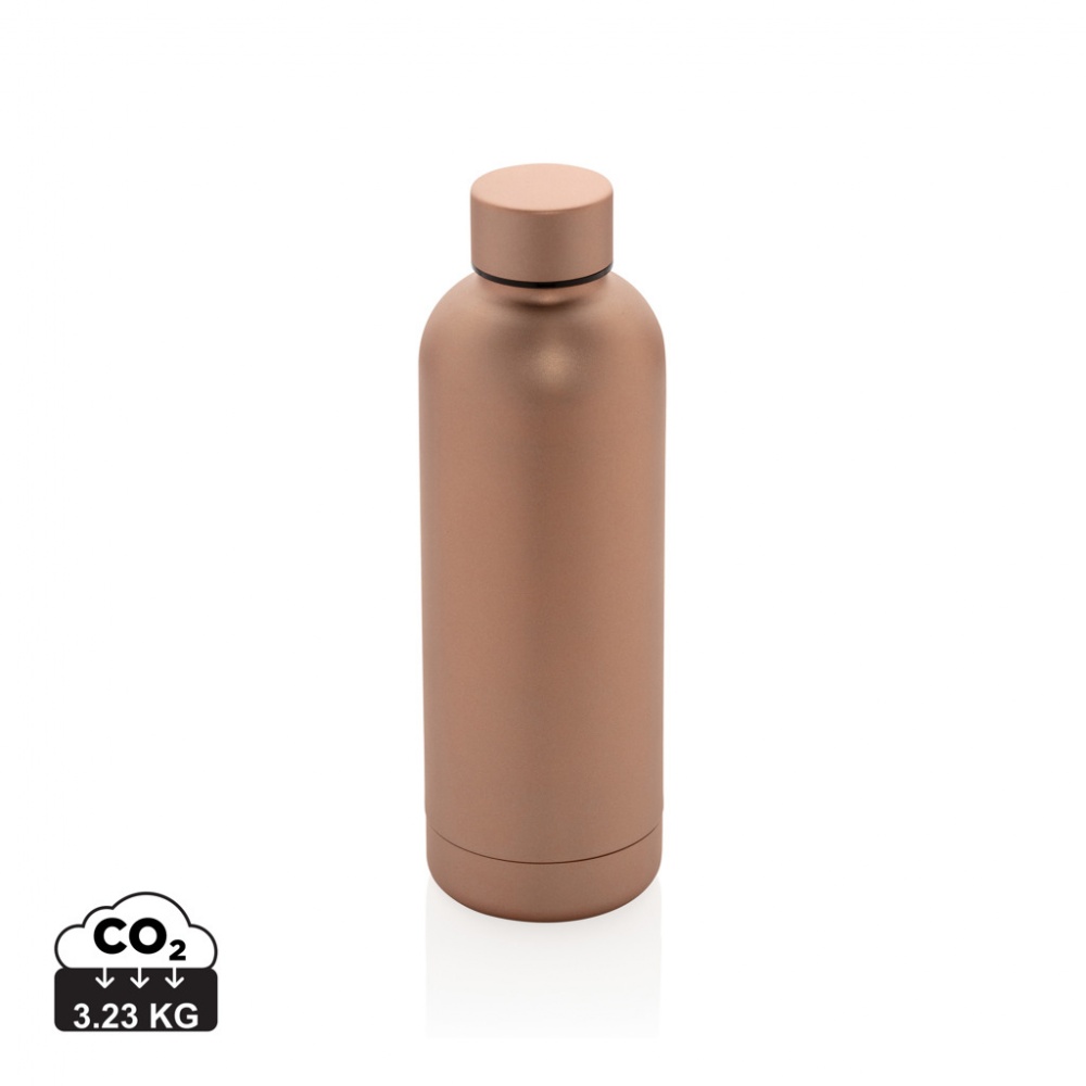 Logo trade promotional items image of: Impact stainless steel double wall vacuum bottle