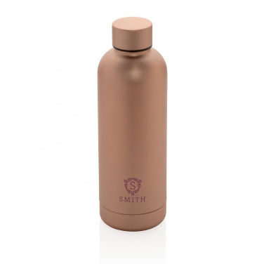 Logo trade promotional giveaway photo of: Impact stainless steel double wall vacuum bottle