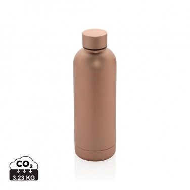 Logo trade business gifts image of: Impact stainless steel double wall vacuum bottle