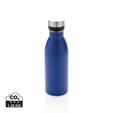 Logo trade promotional items picture of: Deluxe stainless steel water bottle