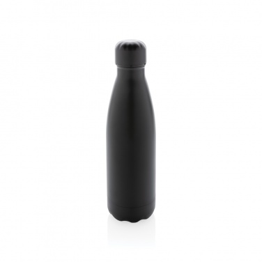 Logotrade promotional gift image of: Solid colour vacuum stainless steel bottle 500 ml