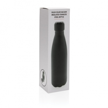 Logo trade promotional product photo of: Solid colour vacuum stainless steel bottle 500 ml