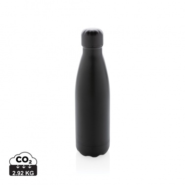 Logotrade promotional item image of: Solid colour vacuum stainless steel bottle 500 ml